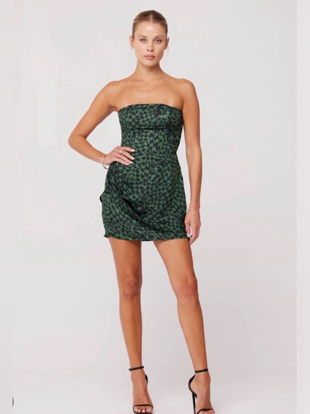 NWT RESA The Cindy Mini Strapless Corset Dress Size Small